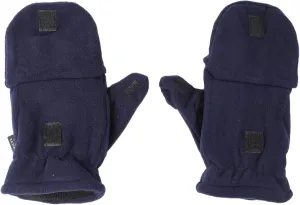 1Pair Convertible Thermal Insulation Gloves for Winter Fingerless Touchscreen Mittens Adult Half Finger Design Warm Outdoor Accessories Versatile Stylish Flap Cover Gloves