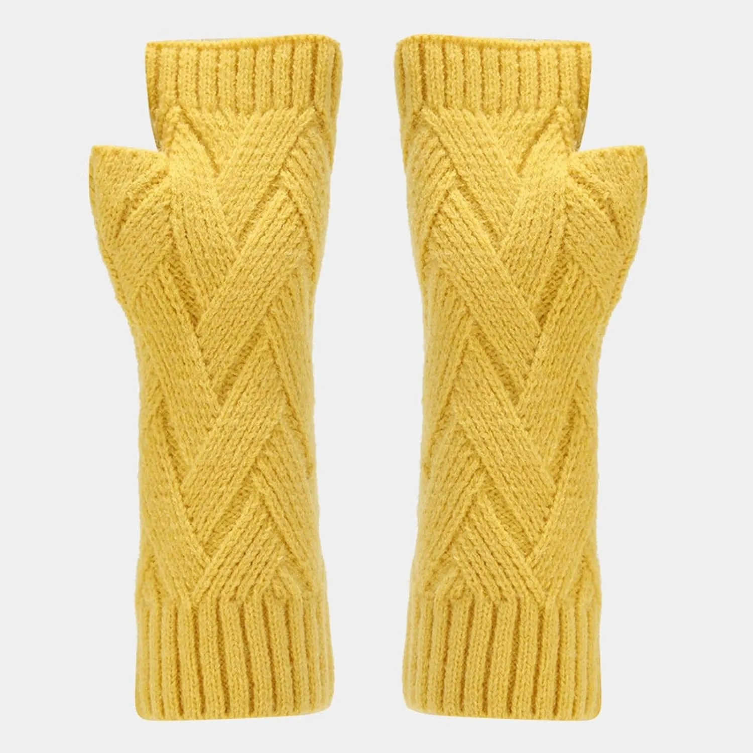 3 in 1 Set Women Men Beanie Scarf Gloves Set Fleece Lined Pom Pom Beanie Warm Knit Long Scarf Gloves for Cold Weather