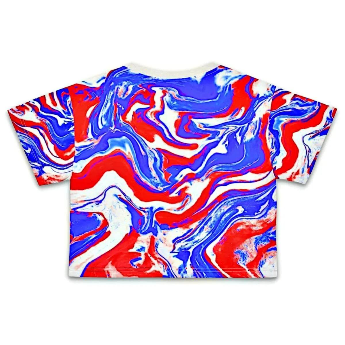 4th Of July Crop Top
