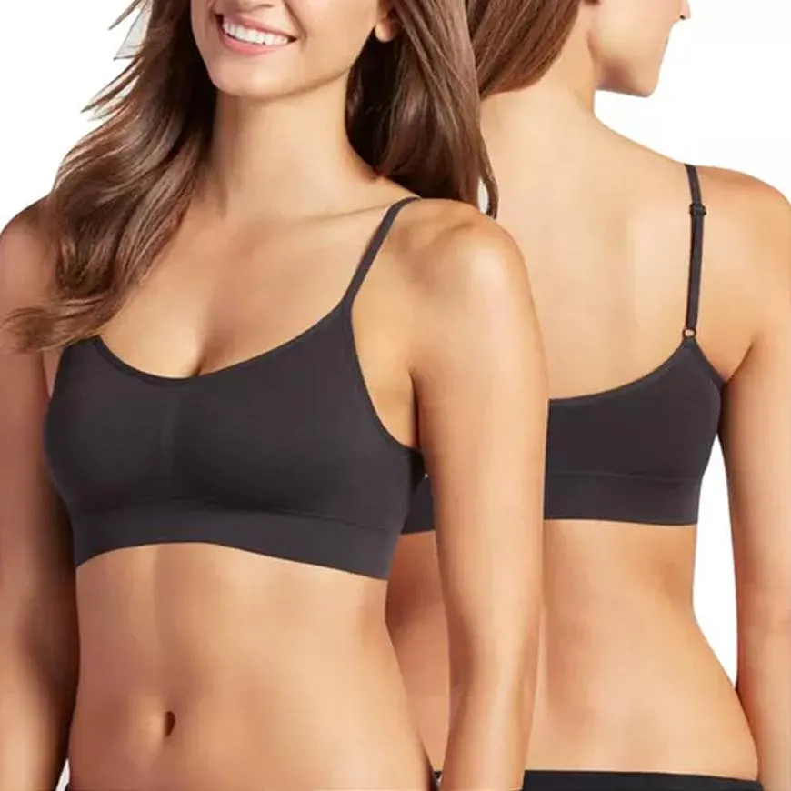6-Pack: Women's Neon Wirefree Padded Sports Bralette