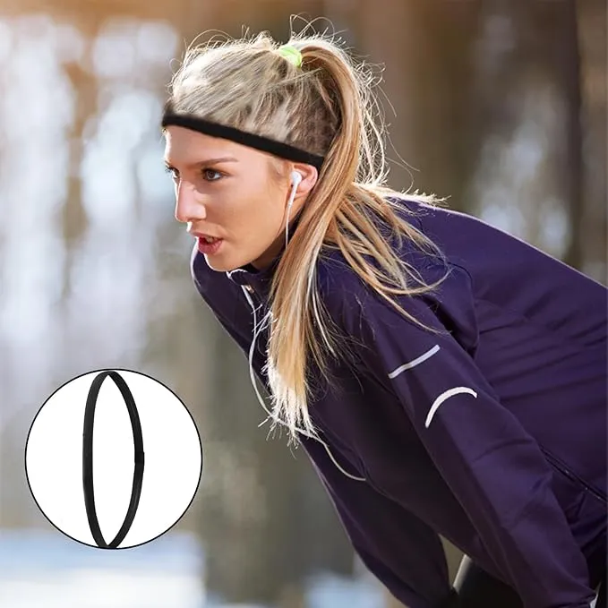 6 Pcs Boys Hair Band, Boys Headband for Men Women Girls Daily Use and Sports (Multicolour)