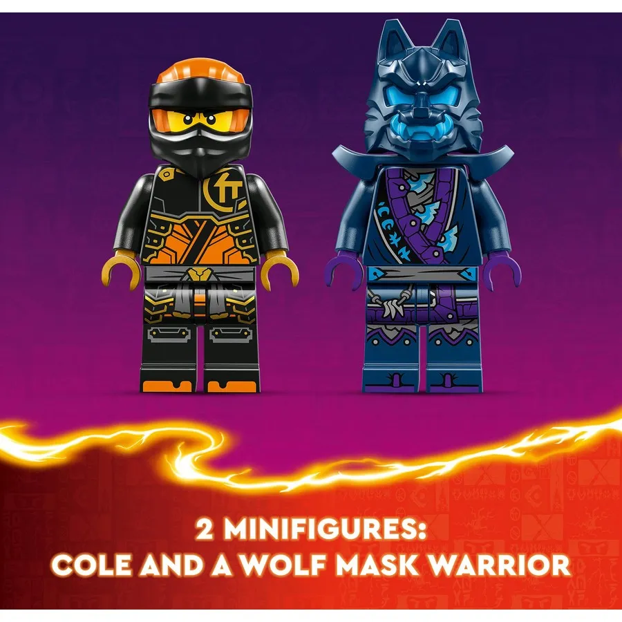 71806 LEGO NINJAGO Cole's Elemental Earth Mech
