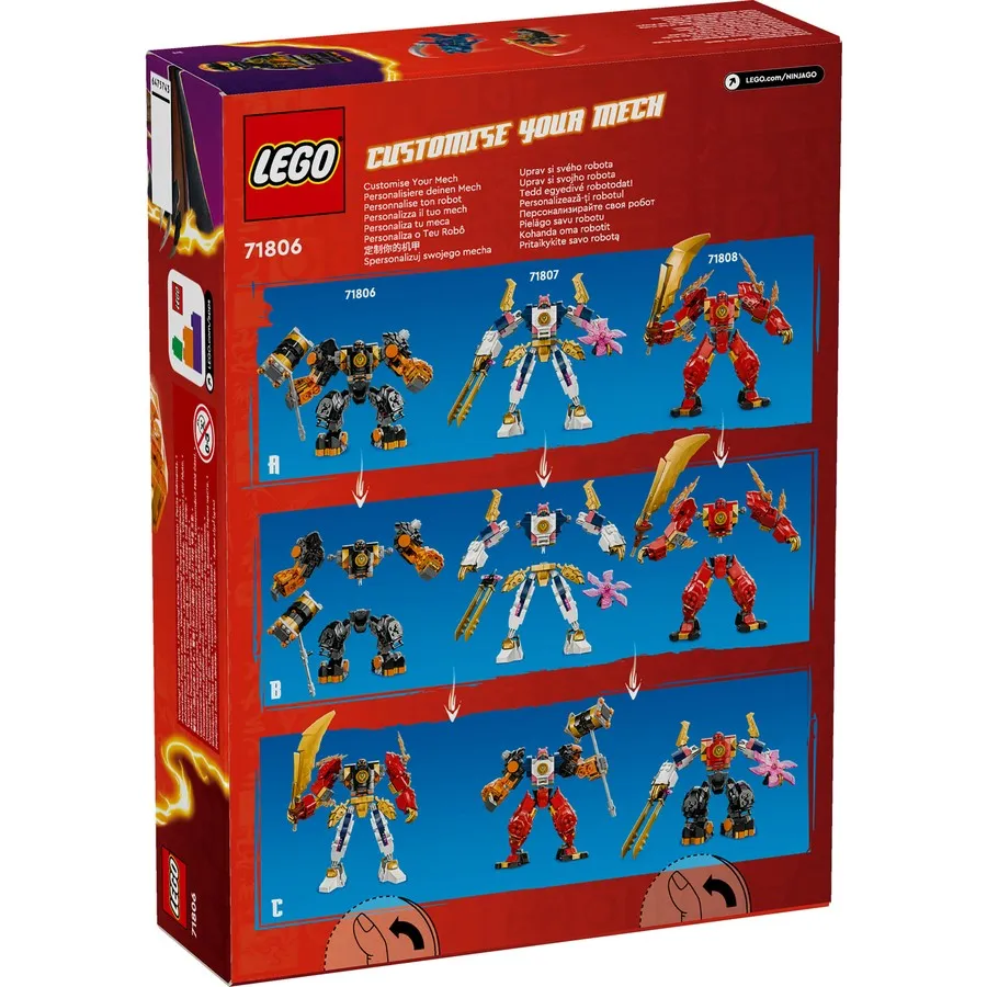 71806 LEGO NINJAGO Cole's Elemental Earth Mech