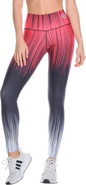 A4U Workout Leggings for Women Activewear Pants Printed Compression Pants