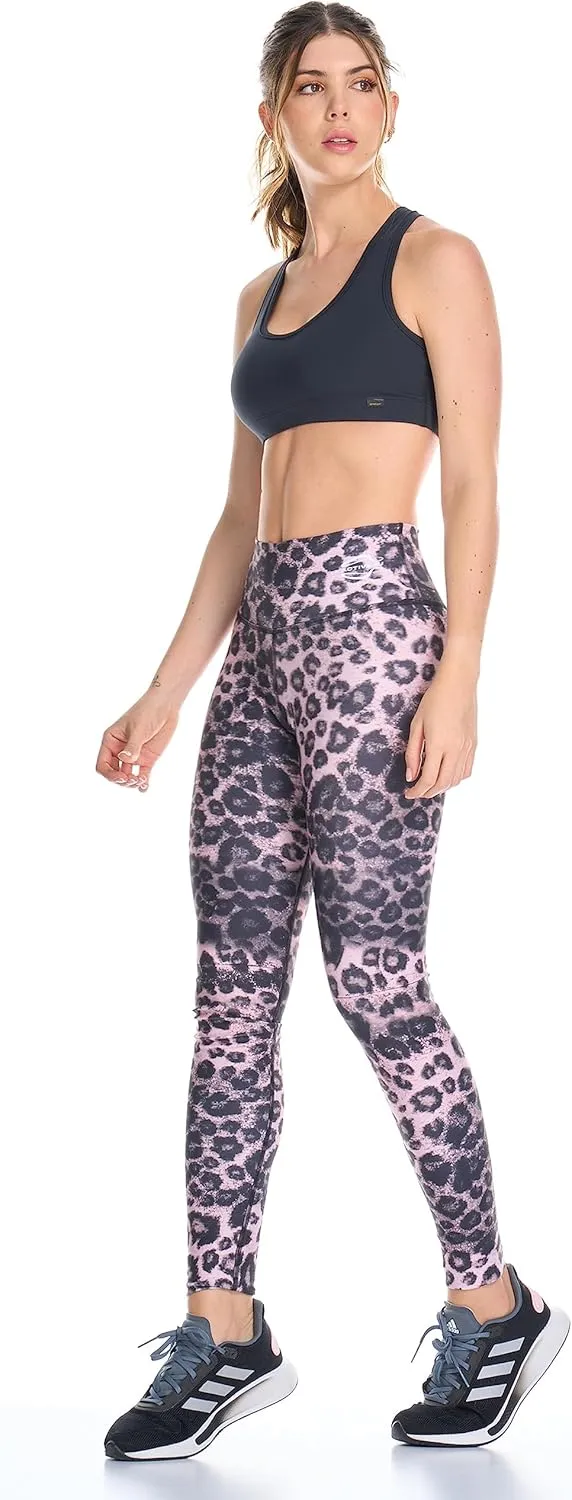 A4U Workout Leggings for Women Activewear Pants Printed Compression Pants