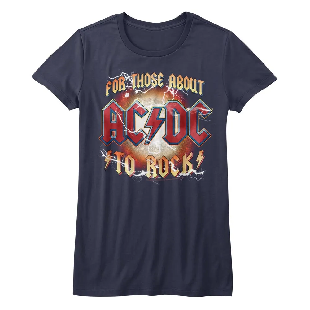 AC/DC Rwb Juniors Women's T-Shirt