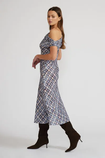 Wrinkle-Resistant Stylish Cut ACE ASYMMETRICAL DRESS