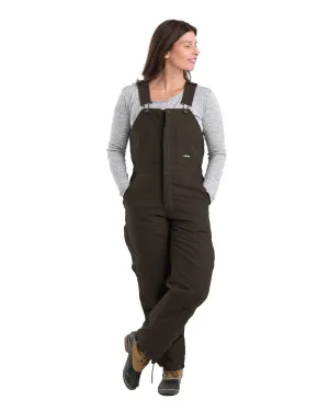 Adaptable Fit Berne Apparel Womens Softstone Duck Insulated Dark Brown 100% Cotton Bib Overall Couple Look Modern Berne Apparel Womens Softstone Duck Insulated Dark Brown 100% Cotton Bib Overall