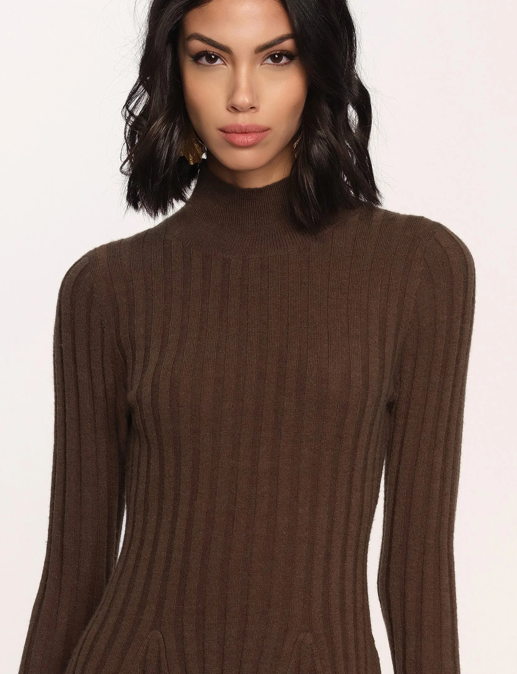 Pure Aesthetic Adi Dress in Moss