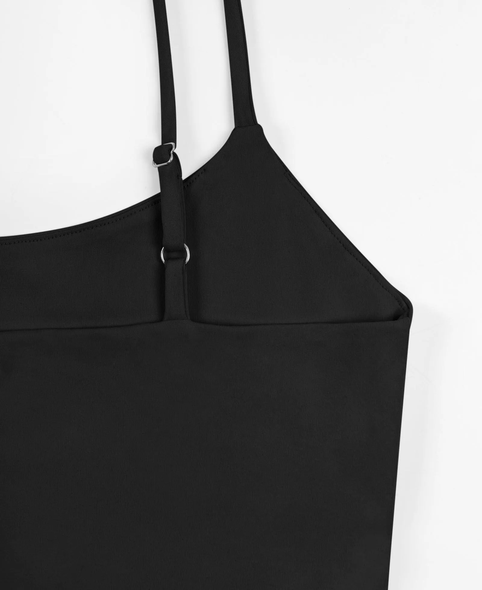 Adjustable Spaghetti Strap Seamless Camisole Crop Tops