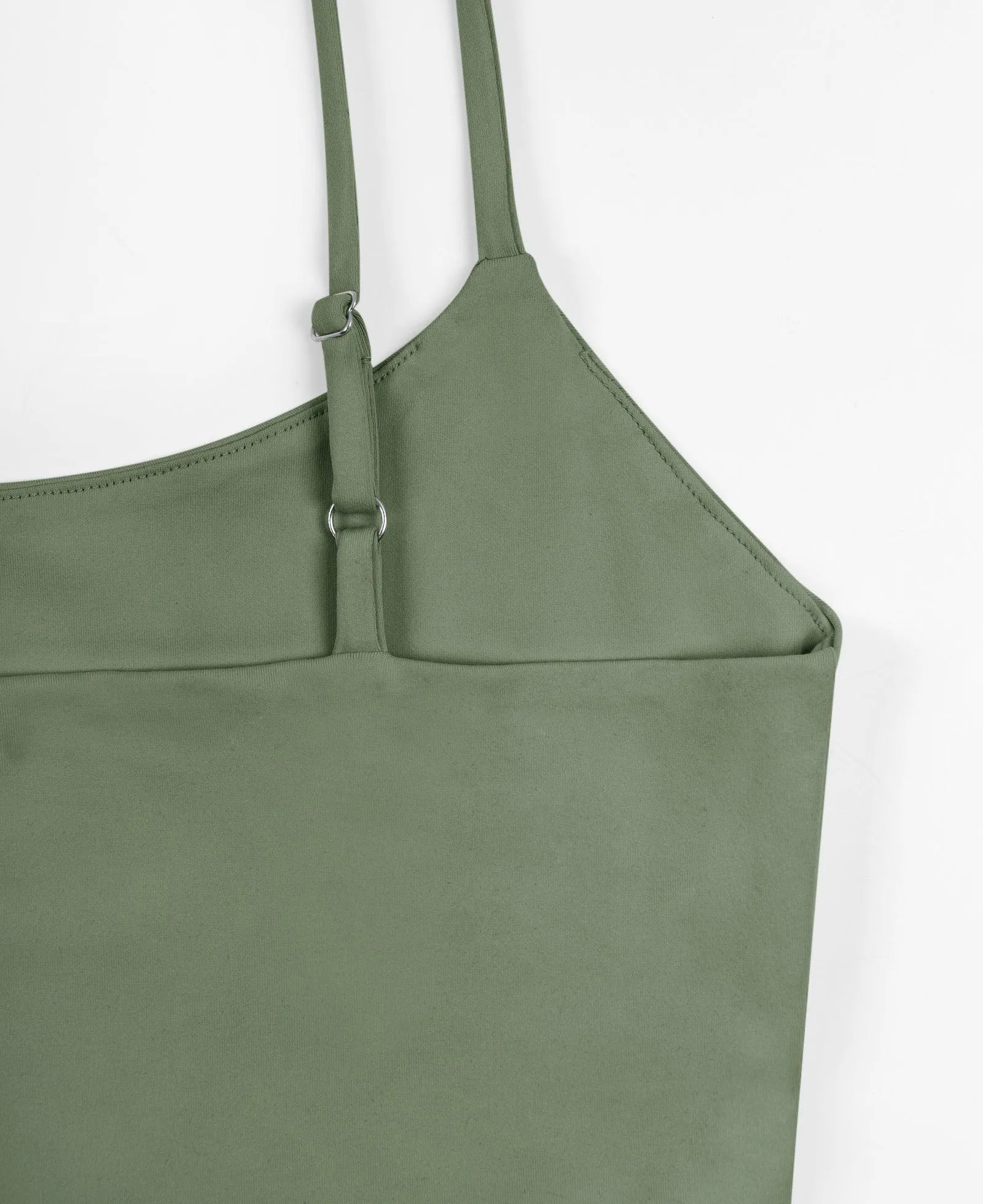 Adjustable Spaghetti Strap Seamless Camisole Crop Tops
