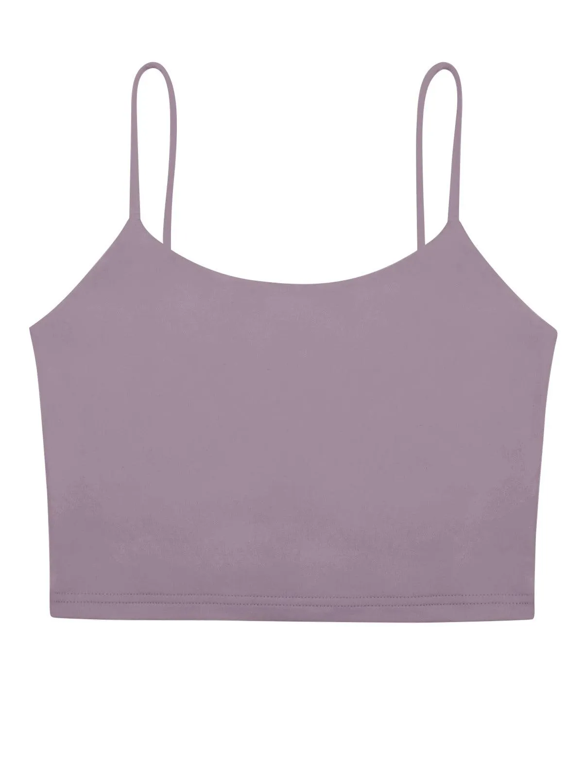 Adjustable Spaghetti Strap Seamless Camisole Crop Tops