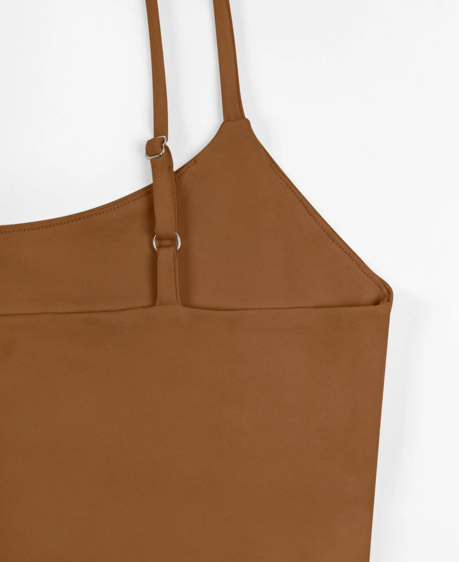 Adjustable Spaghetti Strap Seamless Camisole Crop Tops