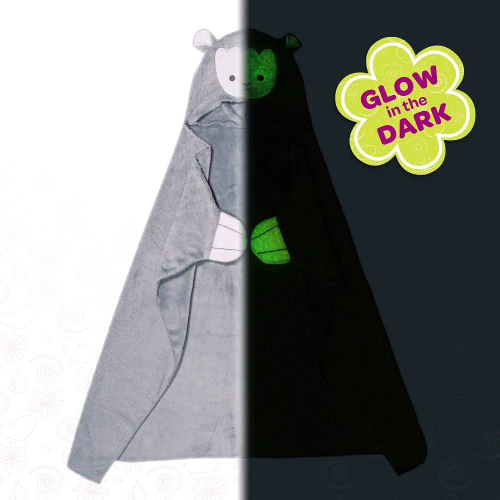 Adora Snuggle & Glow Llama Plushie Hoodie, Glows in the Dark