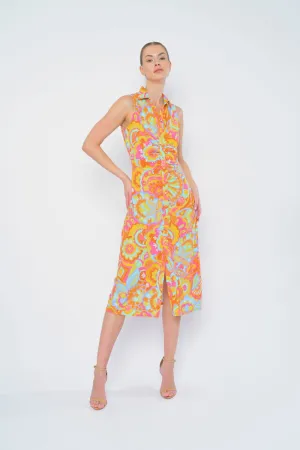Adrianne Dress in Rainbow Beach Breathable Design Adrianne Dress in Rainbow Beach Smooth Blend Natural Layers