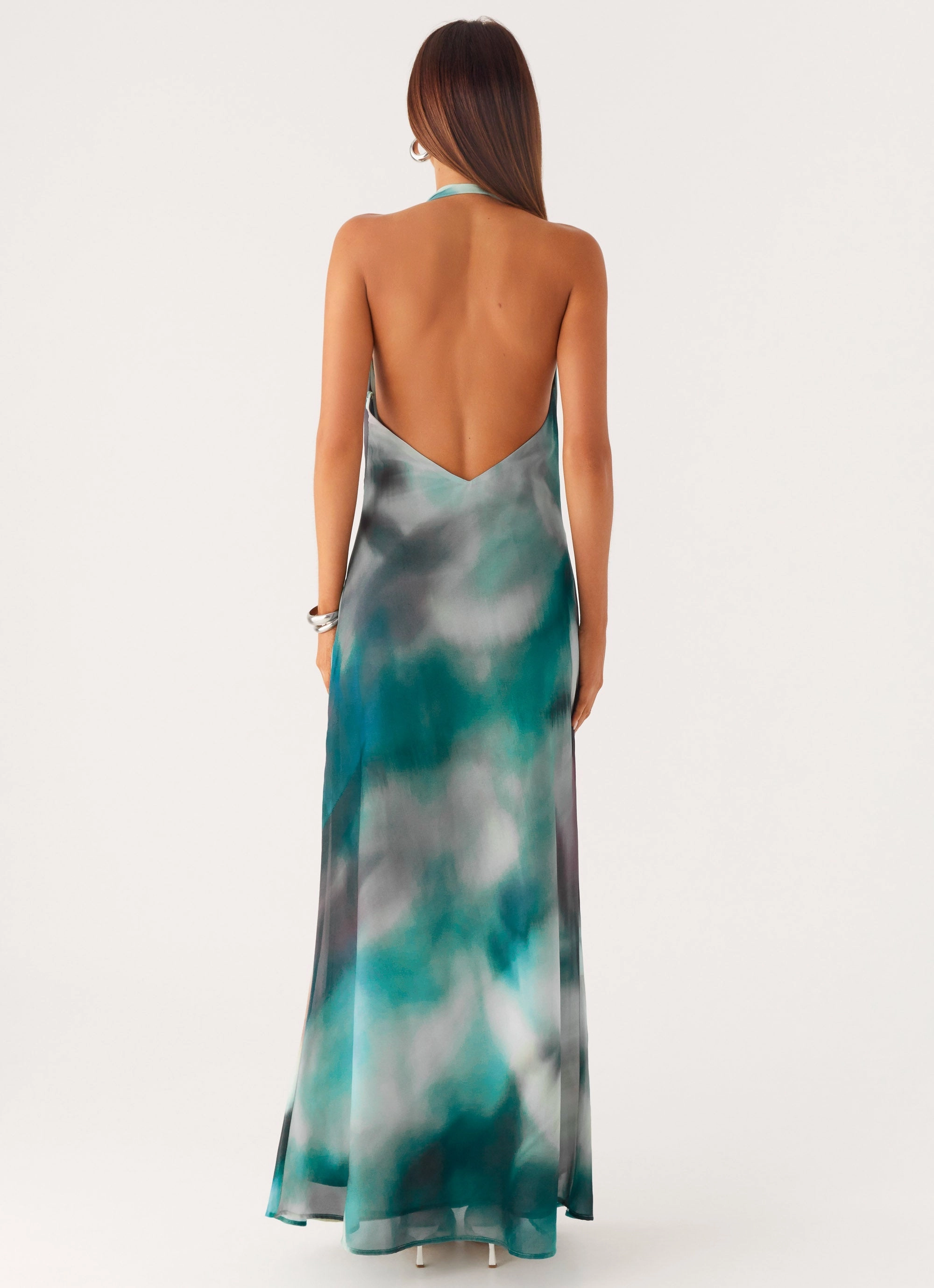 Kind Light Lost At Sea Maxi Dress - Sea Splash