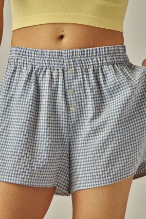 Airy Design Mila Plaid Boxer Shorts Sports Wear Mila Plaid Boxer Shorts