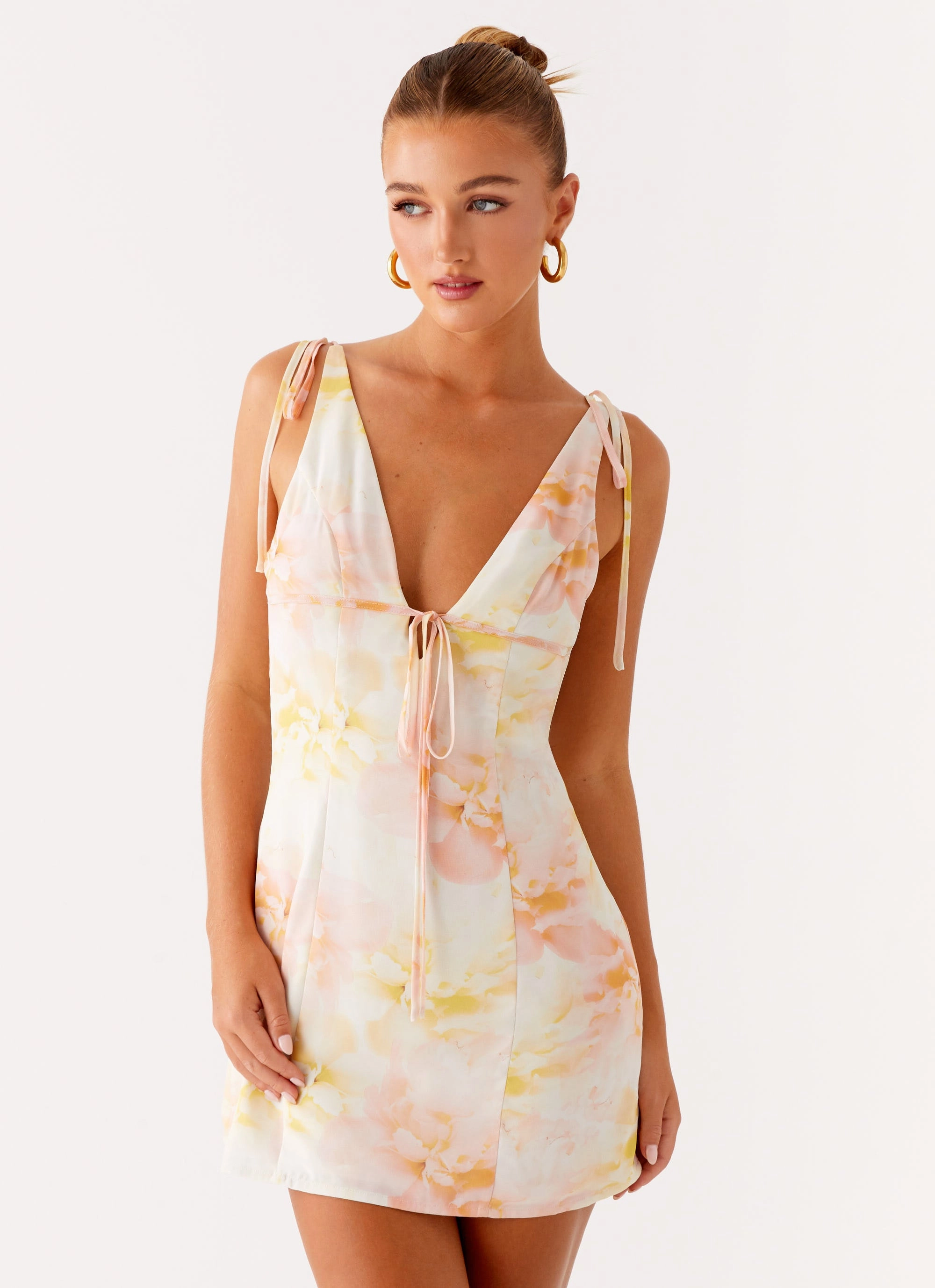 Sophisticated Touch Alden Mini Dress - Floral Print