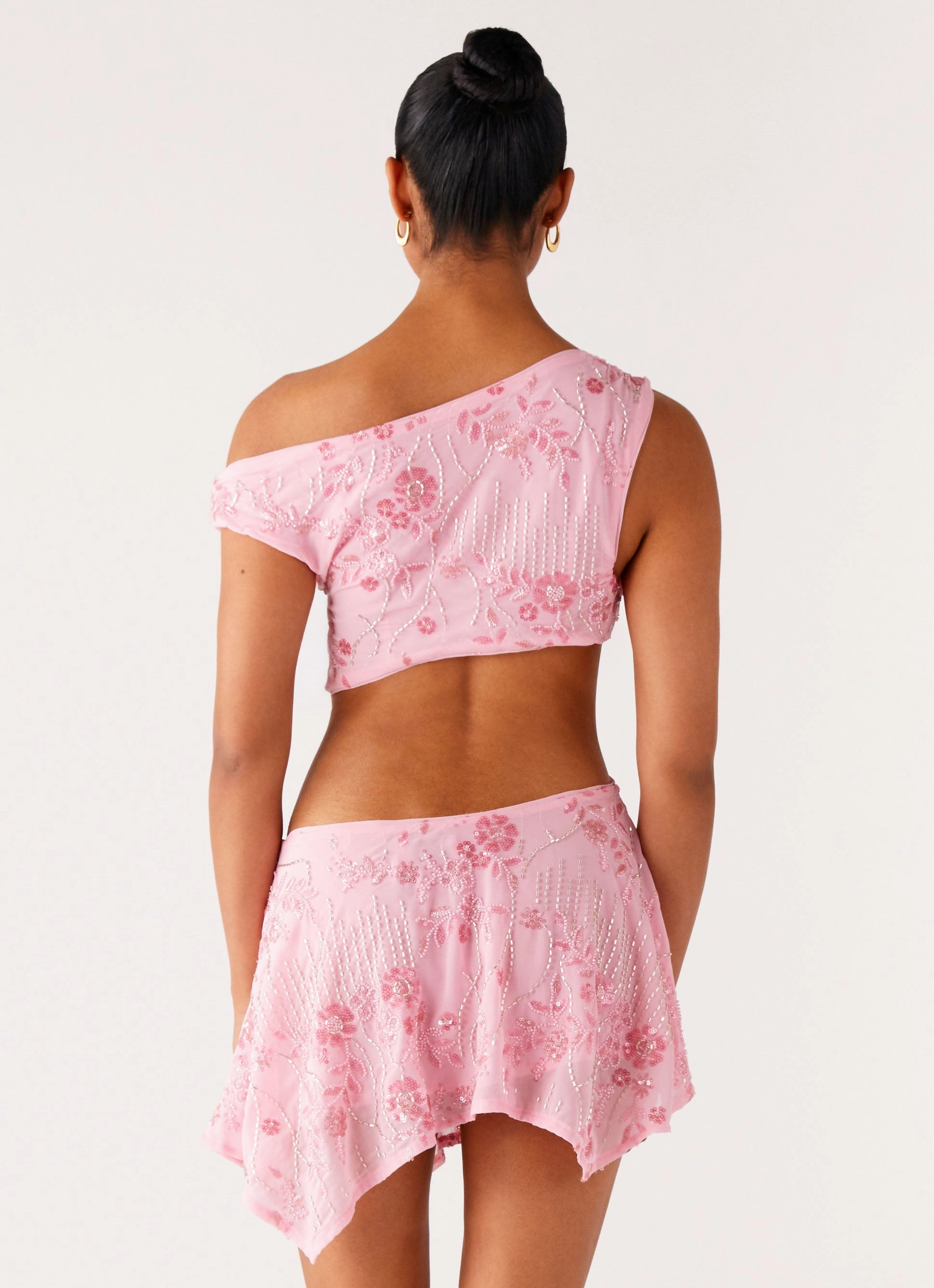 Urban Fit Aletta Sequin Mini Dress - Pink