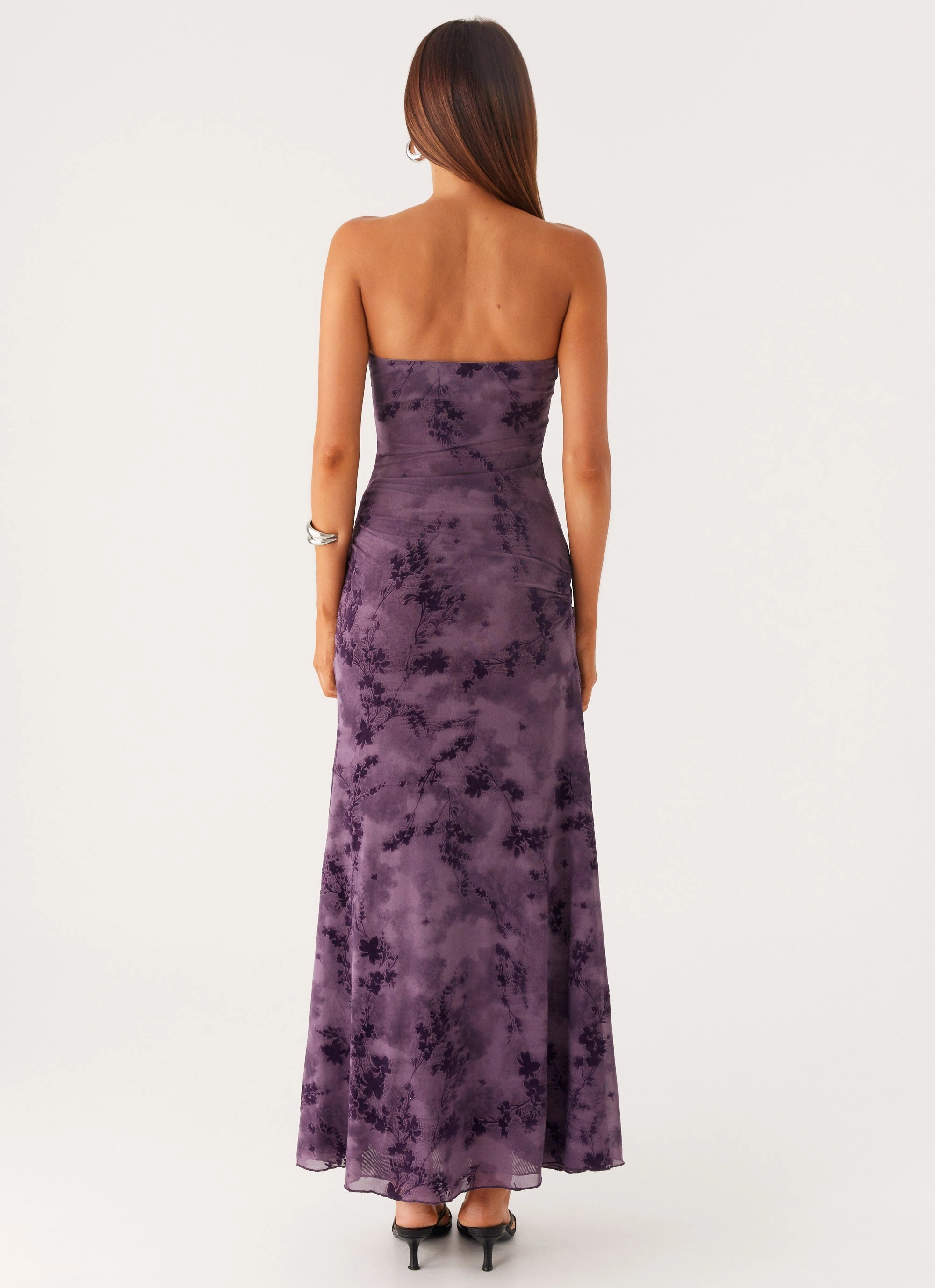 Alexandrite Midi Dress - Purple Fashion Option