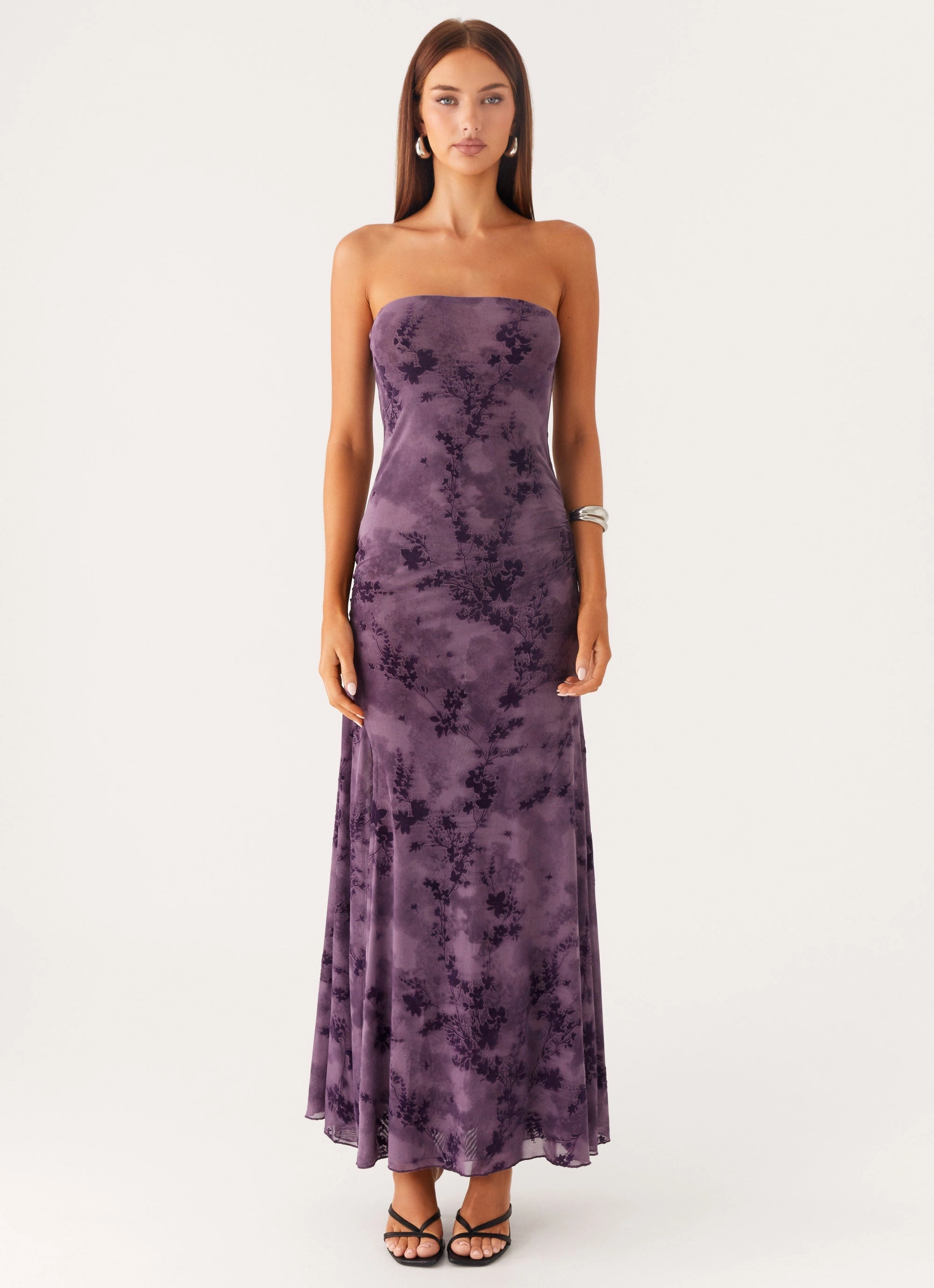Smart and Chic Fall Fashion Alexandrite Midi Dress - Purple