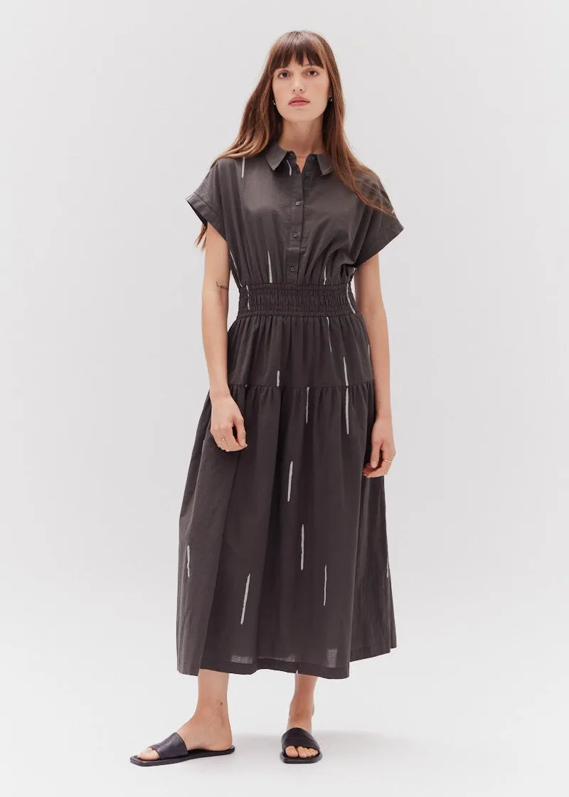 ALEXA COTTON PRINT SHIRT DRESS All Day Ready Art Inspired
