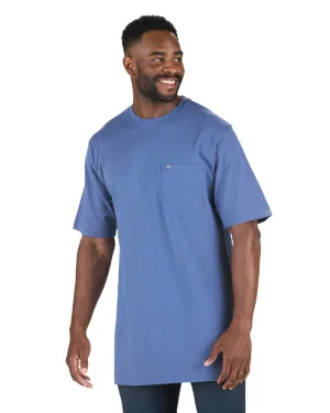 All-Occasion Wear Berne Mens Heavyweight Pocket Tee Royal Blue 100% Cotton S/S T-Shirt Trendy Outfit Berne Mens Heavyweight Pocket Tee Royal Blue 100% Cotton S/S T-Shirt
