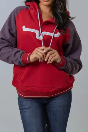 All Season Kimes Ranch Womens Amigo Red Cotton Blend Hoodie Kimes Ranch Womens Amigo Red Cotton Blend Hoodie Motion Ease