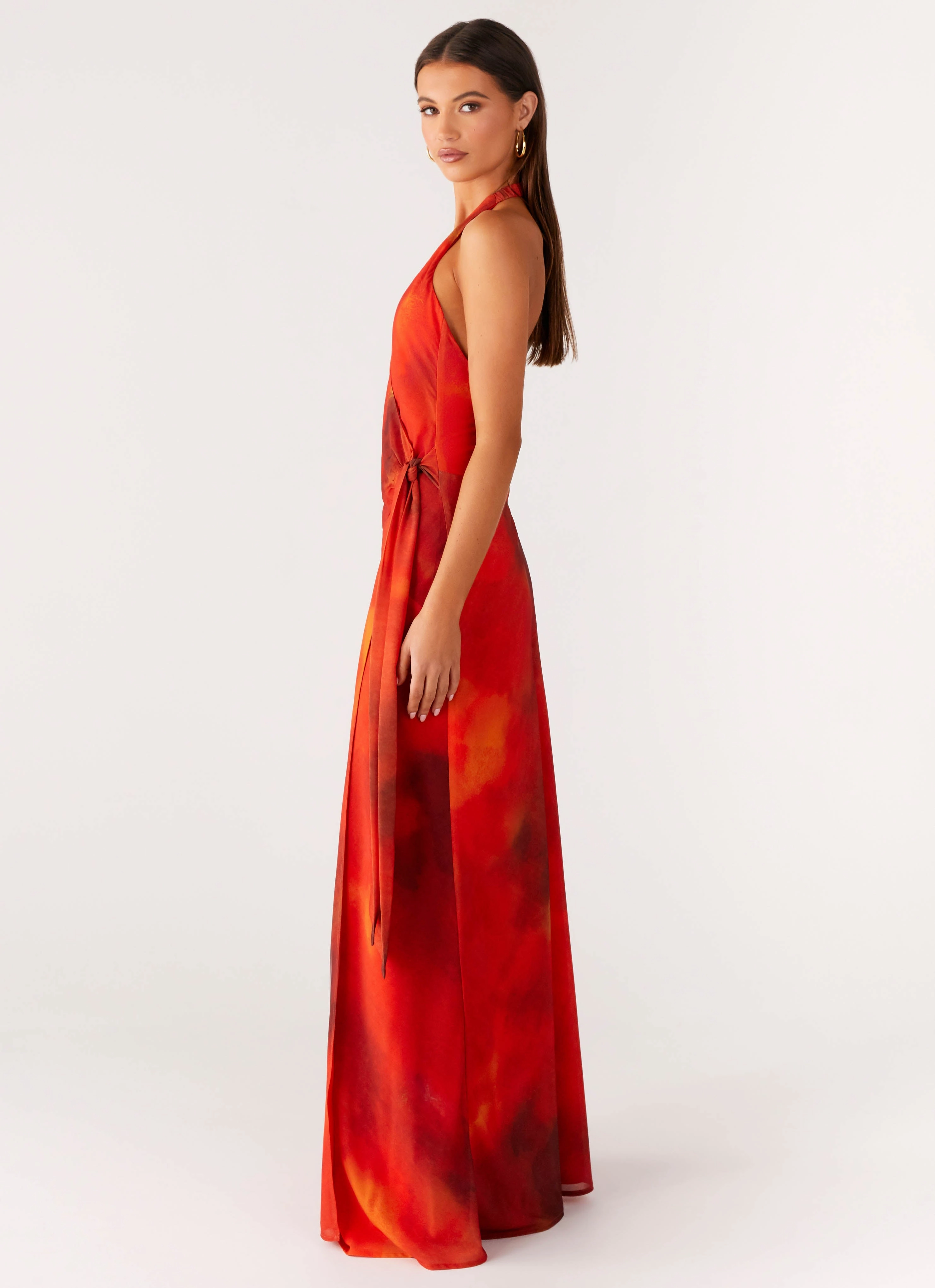 All Fit Style So Chic Maxi Dress - Scarlet Blur