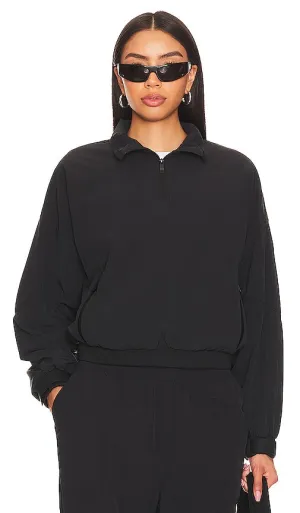 alo Elevation Cropped Jacket in Black