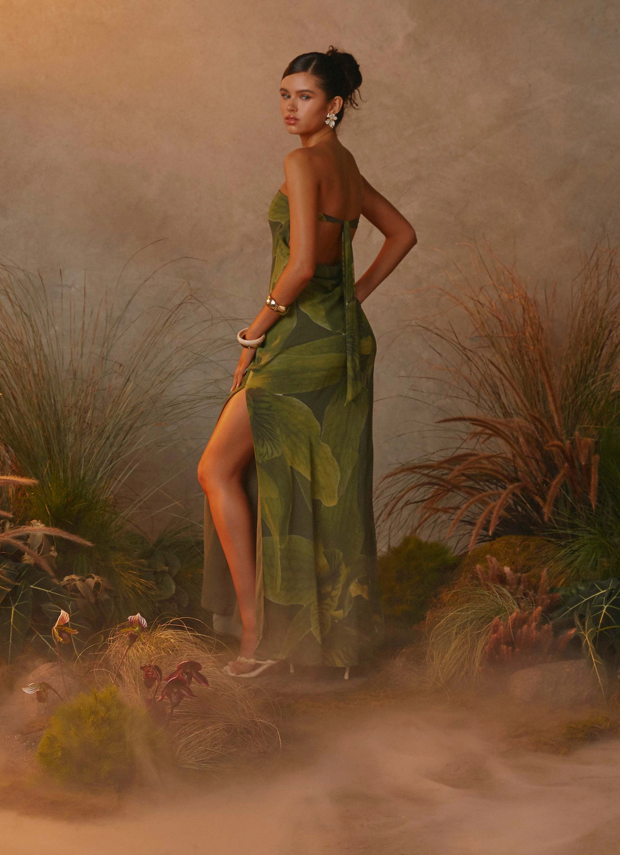 Nettle Maxi Dress - Tropic Floral New Mood Body Confidence