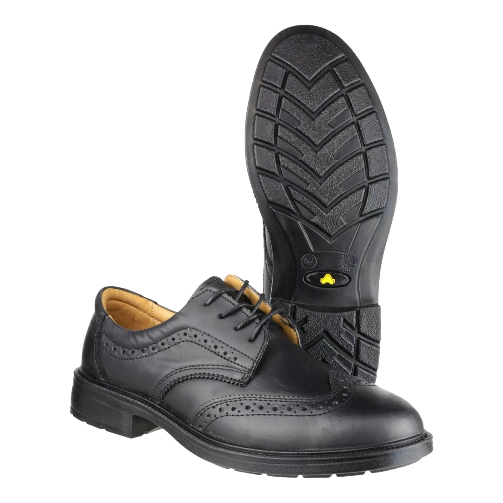 Amblers Safety FS44 Leather Black