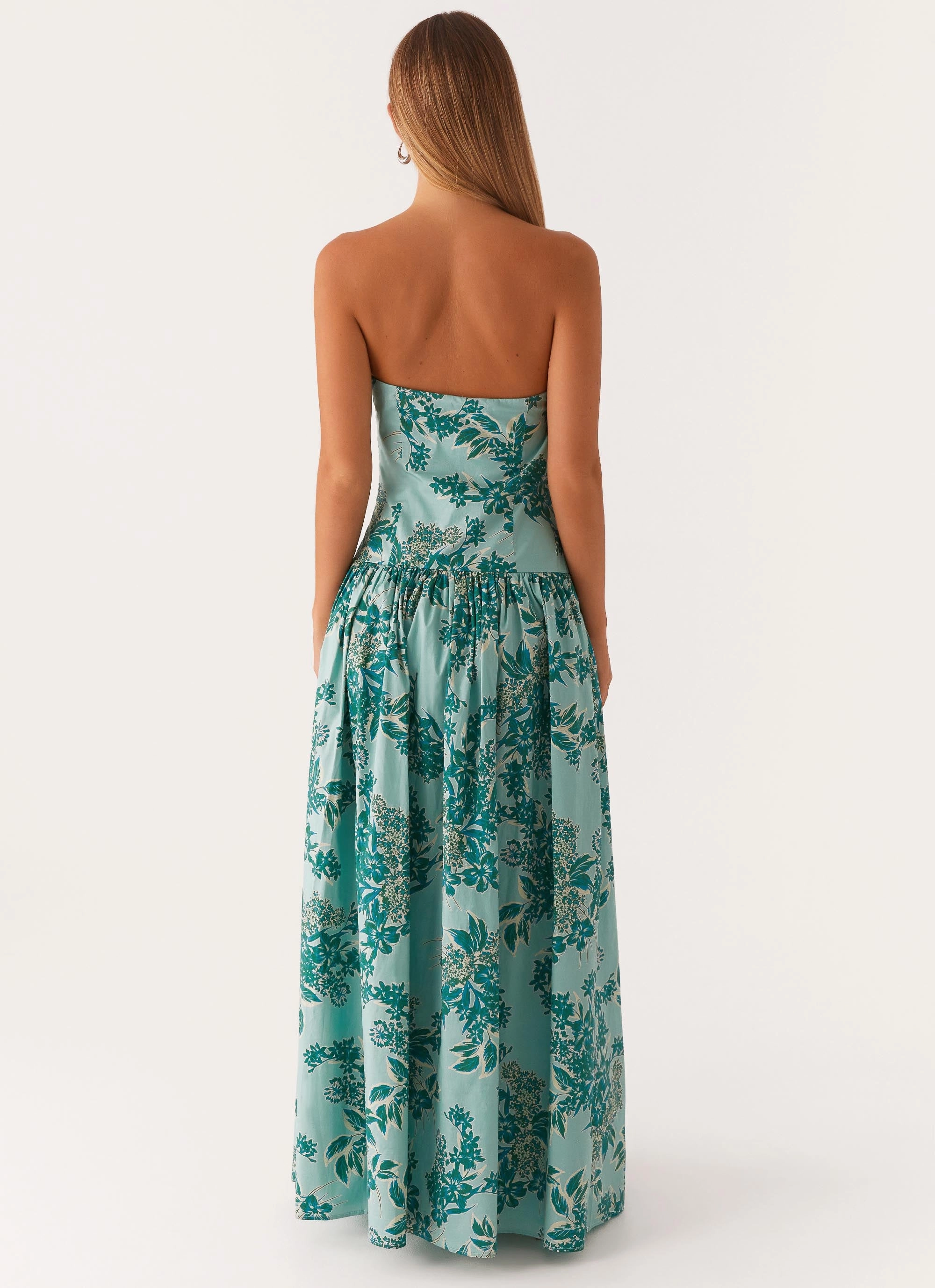Color Pop Andorra Maxi Dress - Cloud Nine Floral