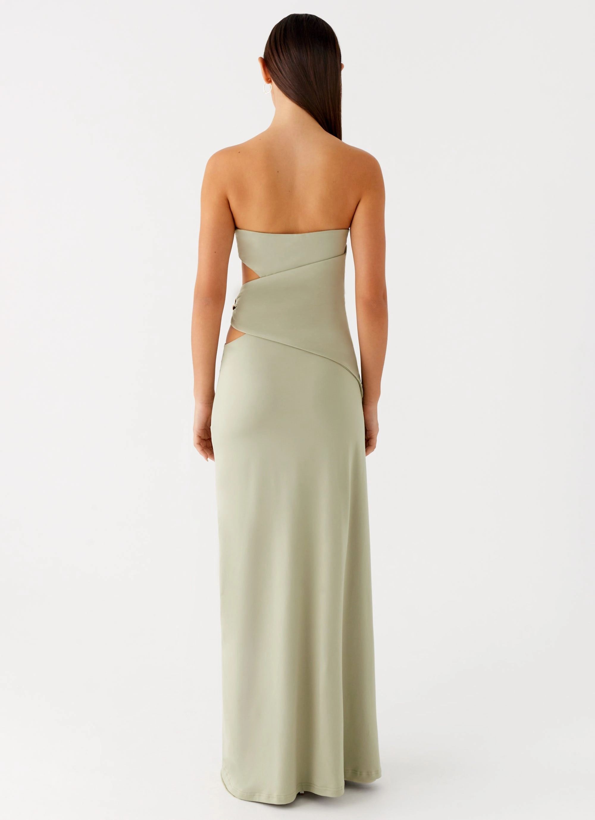 Anetta Maxi Dress - Sage Elegant Layer