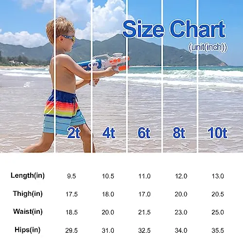 Angel season Toddler Boy Swim Trunks 3T Swimsuit Boys Swim Set Bathing Suits for Boys Quick Dry Little Boy Swimsuit Flamingo Blue Sizes 3T