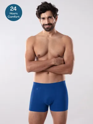 Anti Odor Cotton Tencel Cooling Trunk - Royal Blue