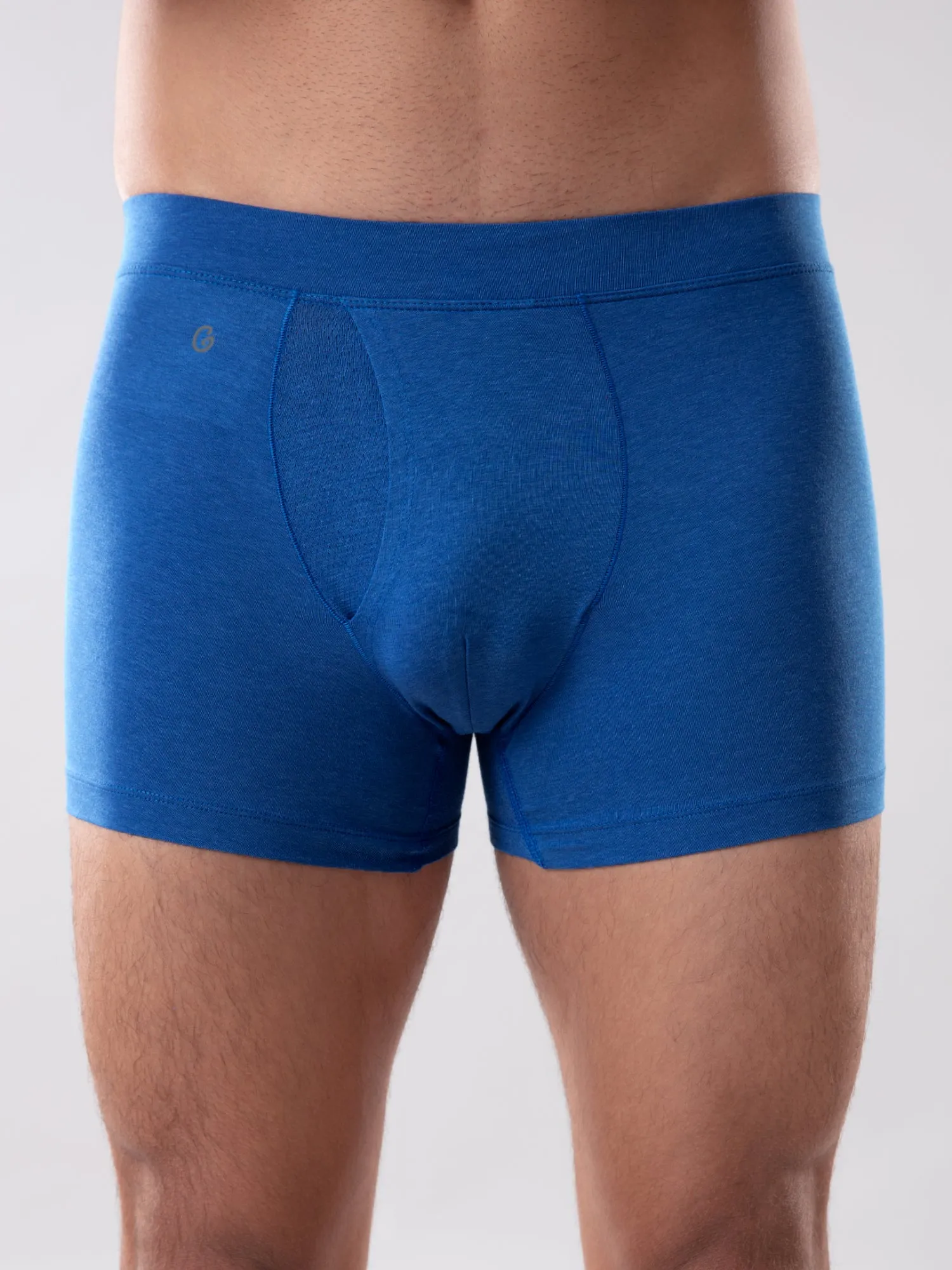 Anti Odor Cotton Tencel Cooling Trunk - Royal Blue