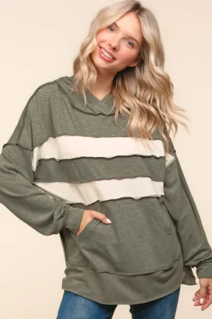 Anti-pilling and long-lasting Henley Hoodie Pullover Top W/kangaroo Pocket Henley Hoodie Pullover Top W/kangaroo Pocket dry cleanable