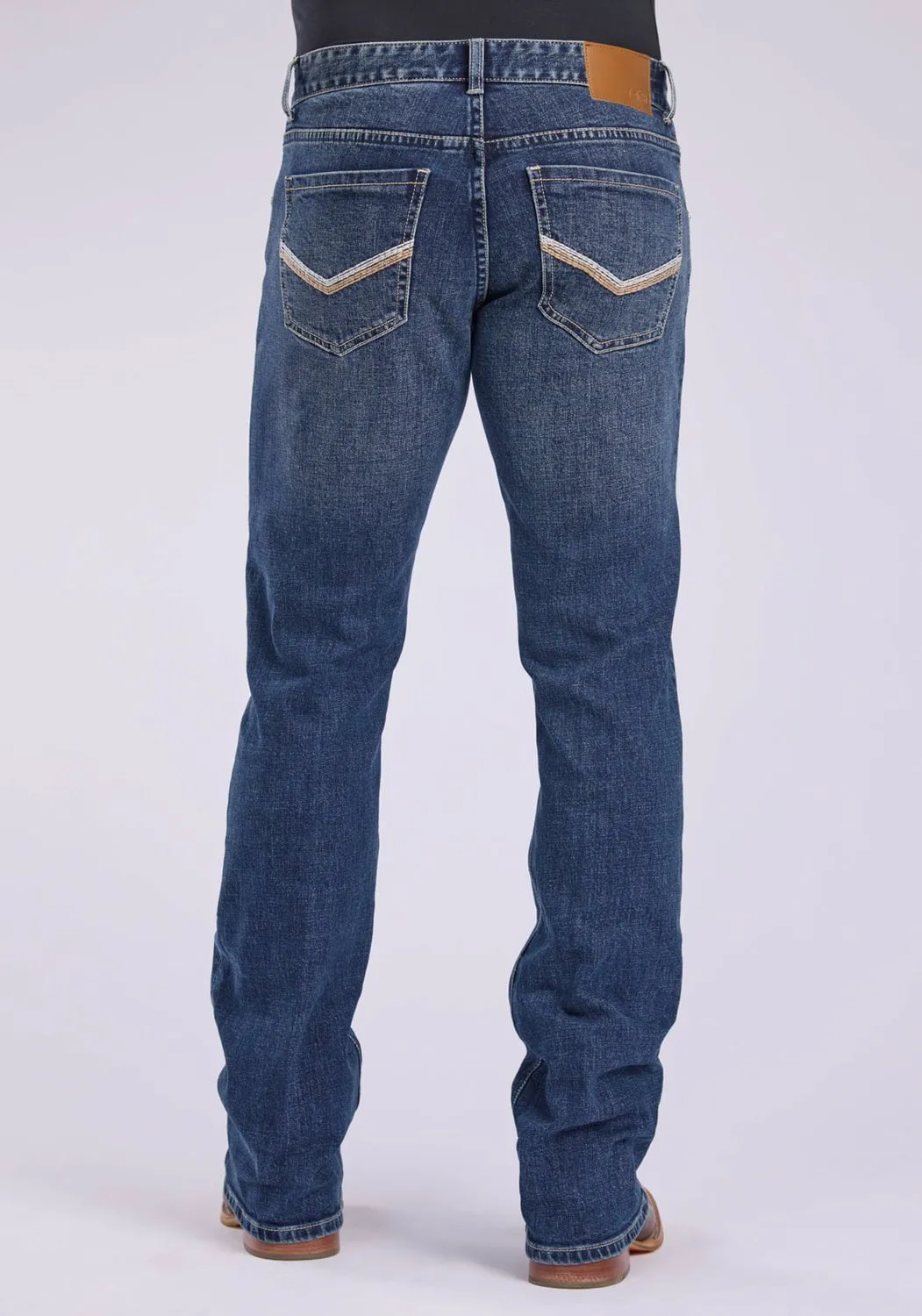 Tin Haul Mens 1661 Jagger Stretch Blue Cotton Blend 2 Tone Jeans Brunch Outfit Classic Wear Luxury