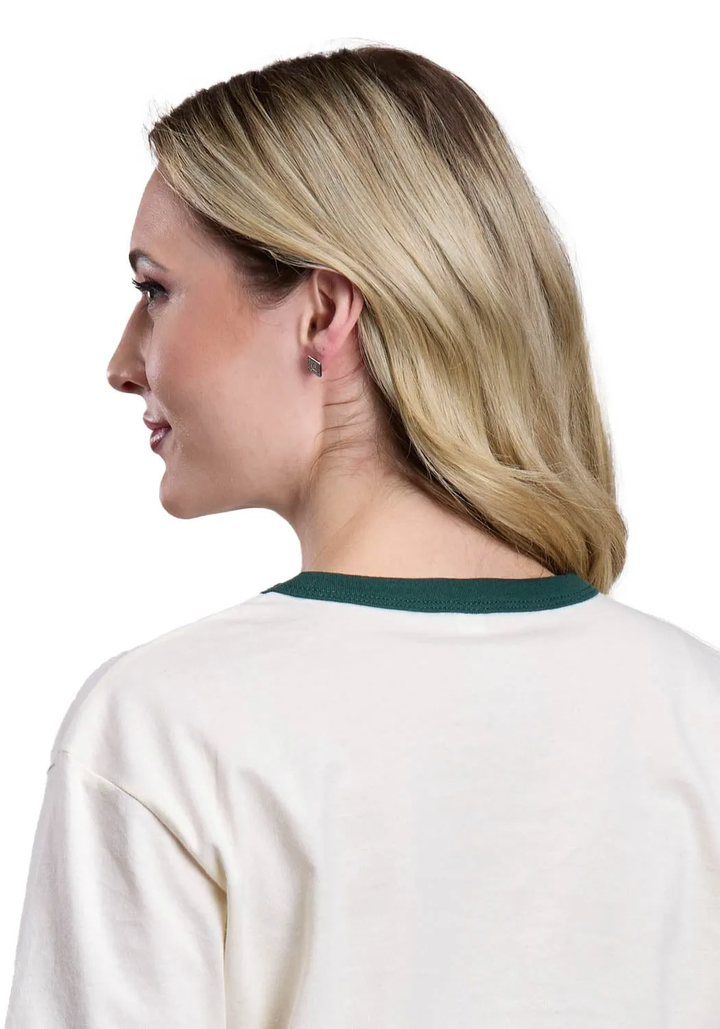 Casual Elegance Gym Companion Tin Haul Womens Green Succulents Anvil Logo Natural 100% Cotton S/S T-Shirt