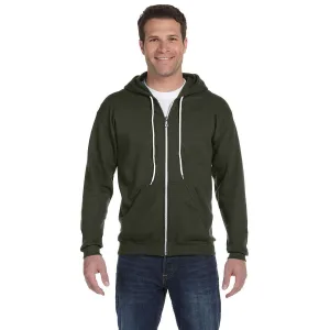 Anvil Men's City Green Full-Zip Hooded Fleece