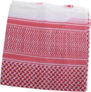 Arab Headscarf for Men Dubai Style Shemagh Breathable Lightweight Versatile Neck Scarf Headwear for Hot Cold Weather Unique Arabian Costume Accessory