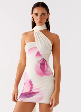 Arcadia Mini Dress - Ivory Balloon sleeves Multi Season Feminine Fit Arcadia Mini Dress - Ivory