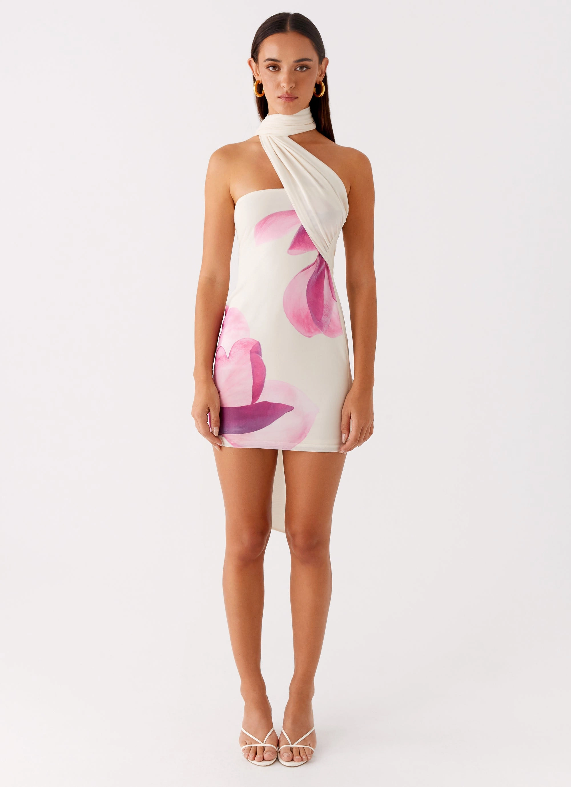 Art-Gallery Arcadia Mini Dress - Ivory