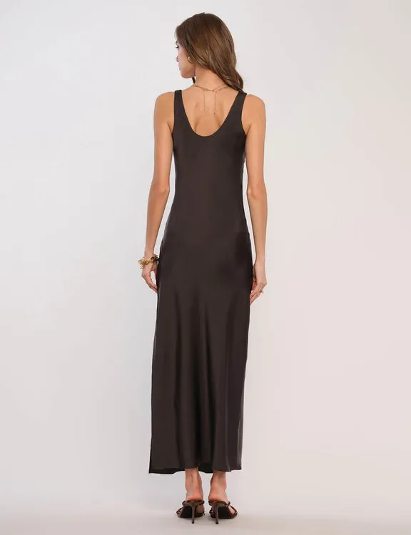 Amie Dress in Black Night Charm