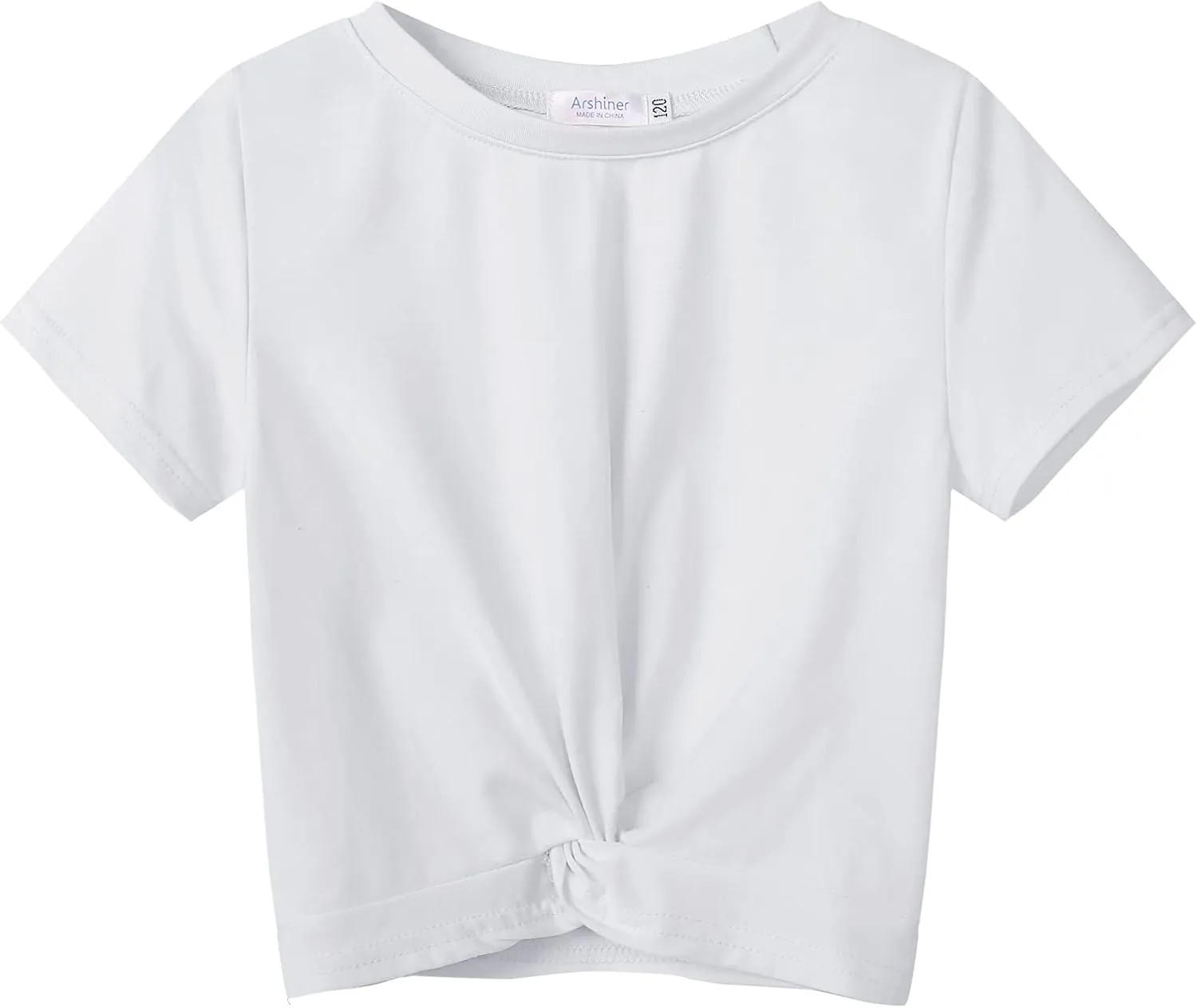 Arshiner Girls Casual Tie Dye Short-Sleeve T-Shirt