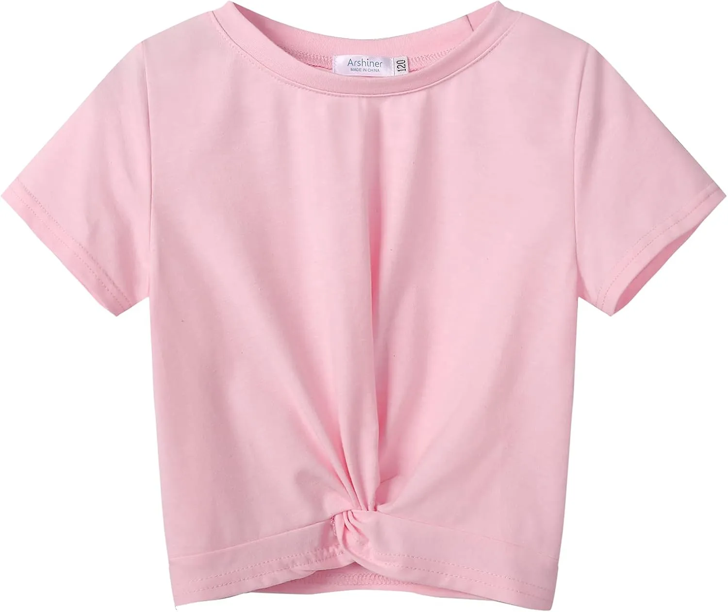 Arshiner Girls Casual Tie Dye Short-Sleeve T-Shirt