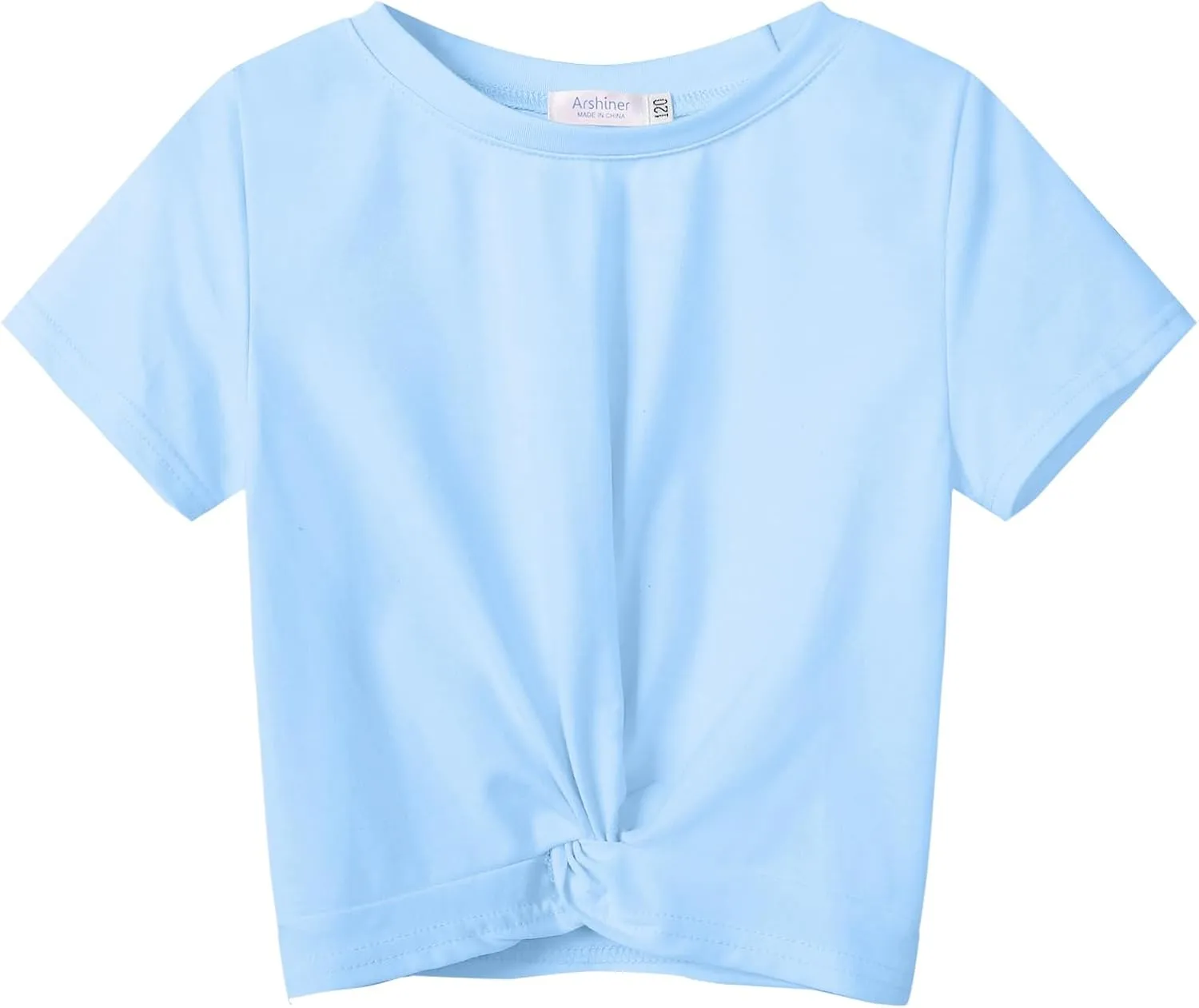 Arshiner Girls Casual Tie Dye Short-Sleeve T-Shirt