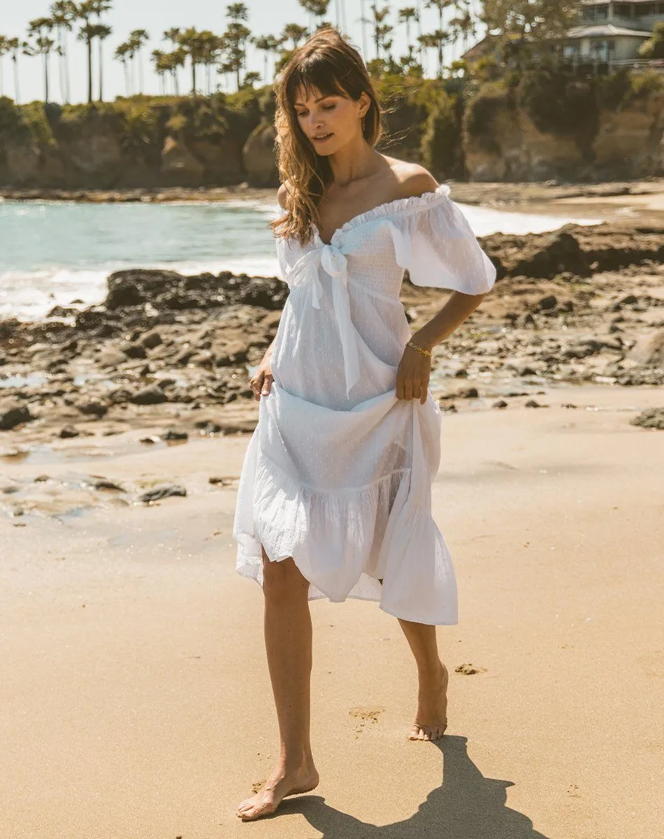 Versatile Style Wear Ashlyn Midi Dress | Ivory