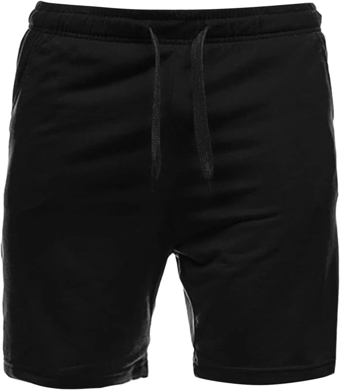 Athletic Shorts for Men with Pockets and Elastic Waistband Quick Dry Activewear Favorite Cotton Jersey Shorts